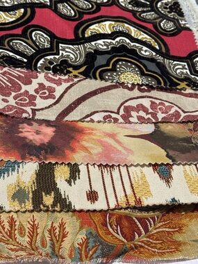 Upholstery Fabric Swatch Pack of 7